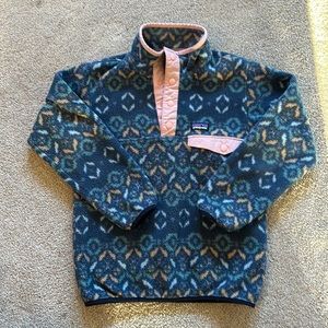 Patagonia Girls Synchilla Snap Tee Jacket